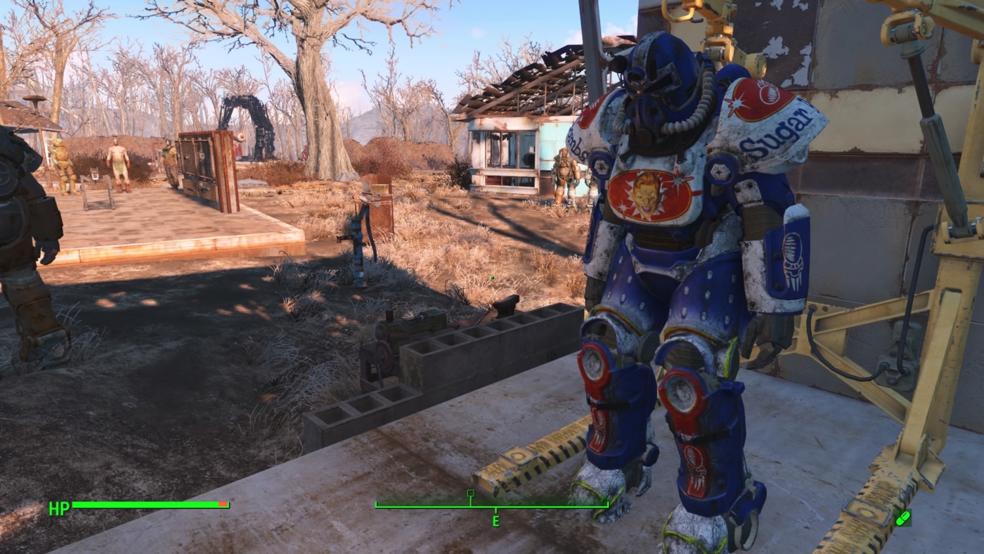 Fallout 4 power armor paint jobs фото 37